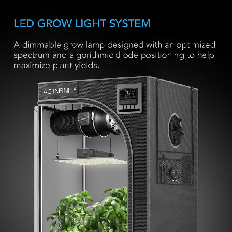 AC Infinity Ionboard S44 Full Spectrum LED Grow Light - 122 x 122cm coverage