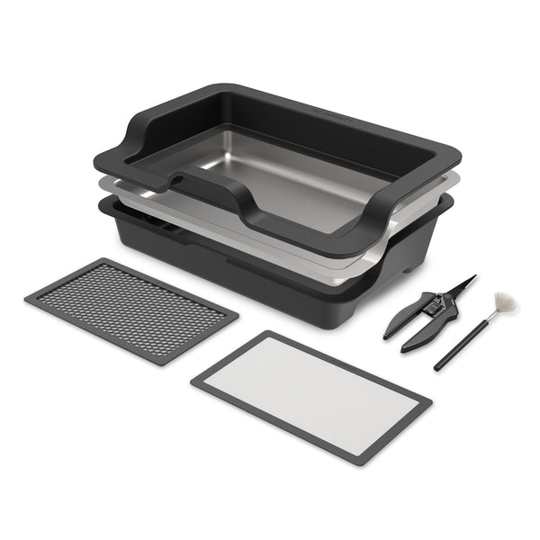 Large Trim Tray System 3-Tray & 2-Screen Kit Interchangeable & Ergonomic Design