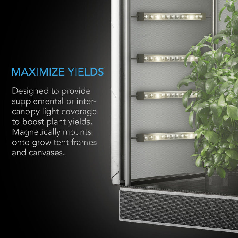 AC Infinity Ionbeam S11 30w Full spectrum LED Grow Light Bars, Samsung LM301H EVO 11 inch length | 28 cm