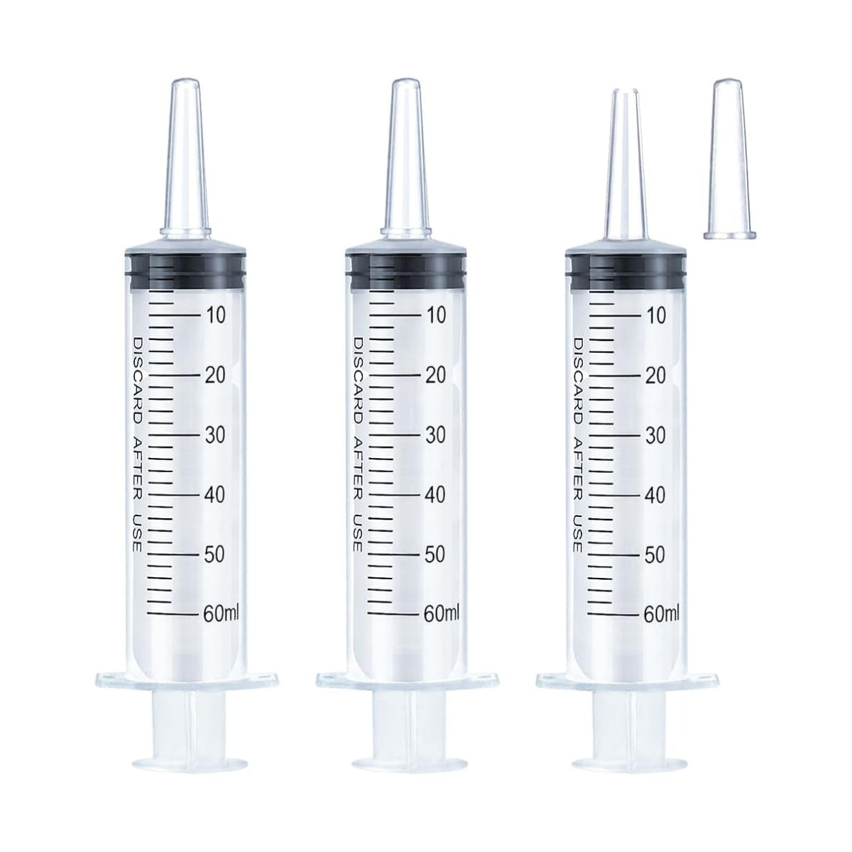 Measuring Syringe 3 Pack 60ML