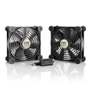 AC Infinity Multifan S7, Quiet USB Cooling Fan - Dual 120mm
