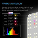AC Infinity IONBOARD S22 Full Spectrum LED Grow Light - 100W - 60x60cm Coverage