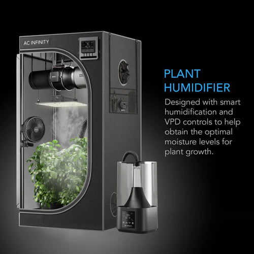 AC Infinity Cloudforge T3 V2 Environmental Plant Humidifier 4.5L Smart Controls With Targeted Vaporising
