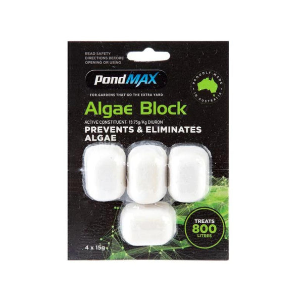 PondMAX Algae Block - Prevent and Eliminate Algae 4 x 15g