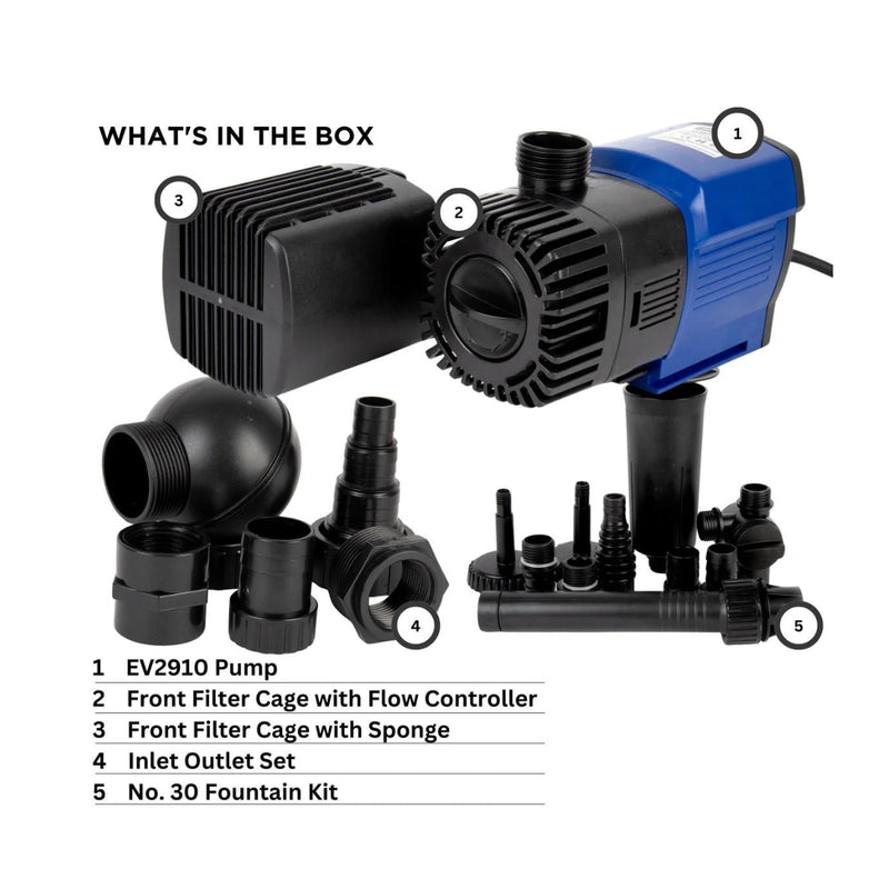 PondMAX EVOII Low Voltage Water Pump - EV2910-DC