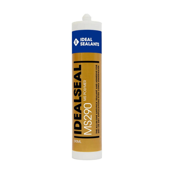 Pondmax Ideal Seal MS290 Black Underwater Sealant Wet/Dry Adhesive - 290mL