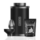 AC Infinity Refillable Carbon Filter Kit, With Charcoal Refill,  6 Inch - 150mm