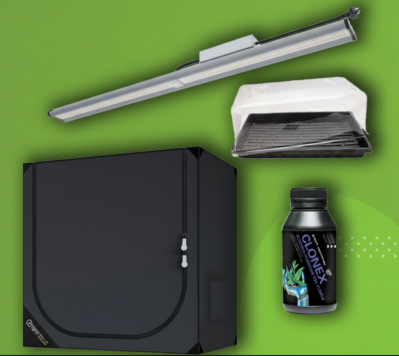 cloning tent kit Propagation Tent Kit Complete With Light, Vented Dome & Cloning Gell