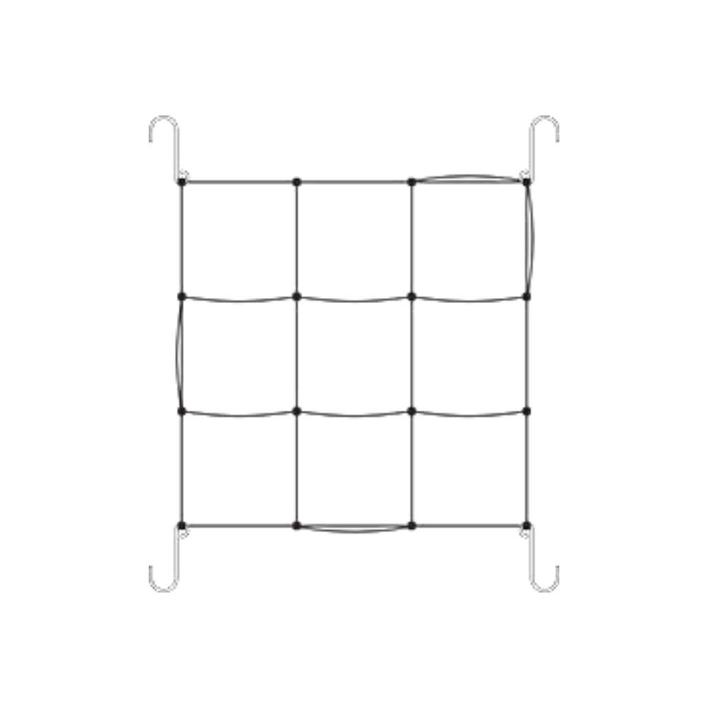 Scrog Net Frame Sea-Hawk Stretch Scrog Netting For Grow Tents - 145cm x 145cm
