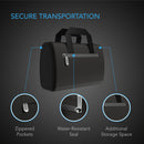 AC Infinity Black Smell Proof HandBag With 900D Nylon Fabric & Carbon Filter Lining