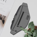 AC Infinity Gray Smell Proof Belt Bag With 900D Nylon Fabric & Carbon Filter Lining