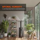Spider Farmer 16L cool mist humidifier in a grow room setup