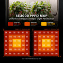Spider Farmer SE-3000 LED Grow Light - 300W