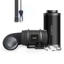 AC Infinity T8 Air Filtration Kit Pro 8 Inch - 200 MM, Inline Fan with Controller 69PRO, Carbon Filter and Ducting Combo
