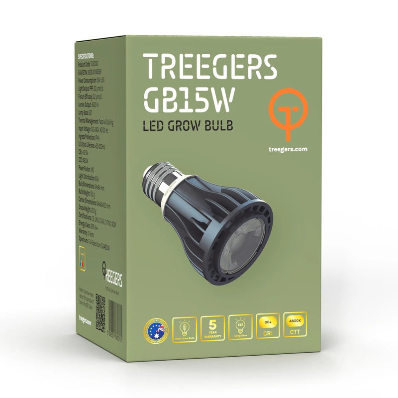 Treegers LED Grow Bulb - GB15W