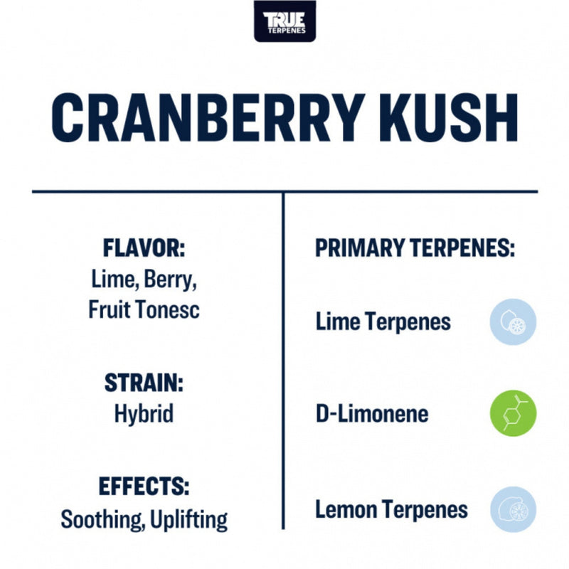 True Terpenes - Cranberry Kush - 5mL