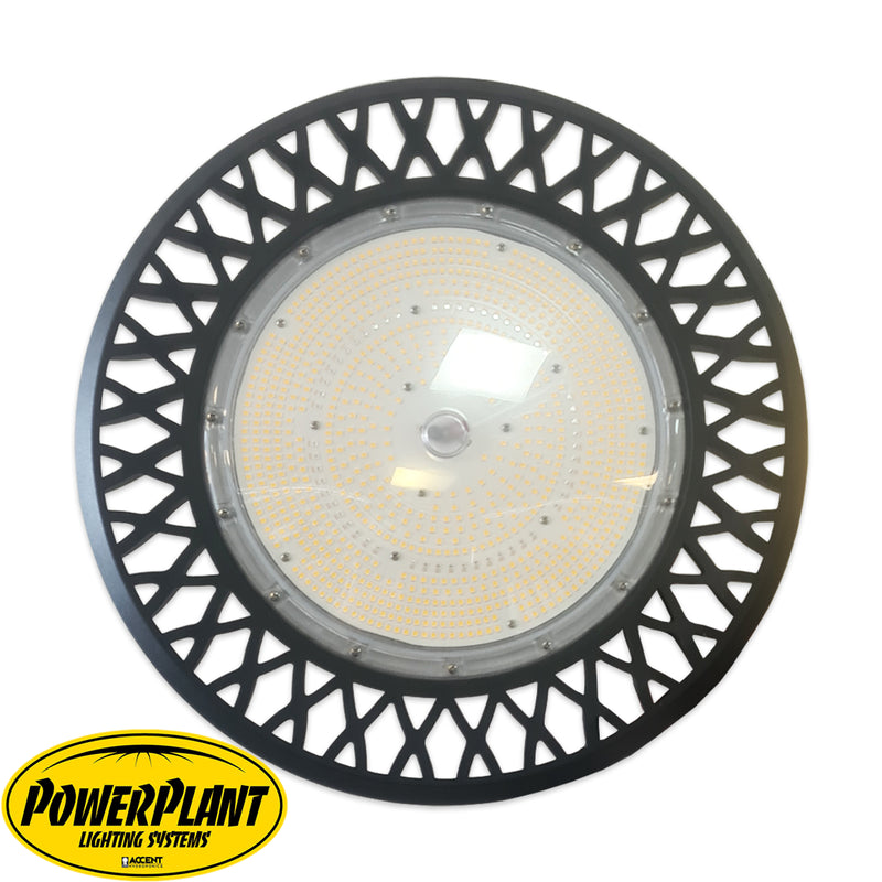 Powerplant Full Spectrum Dimmable UFO Grow Light - 300W