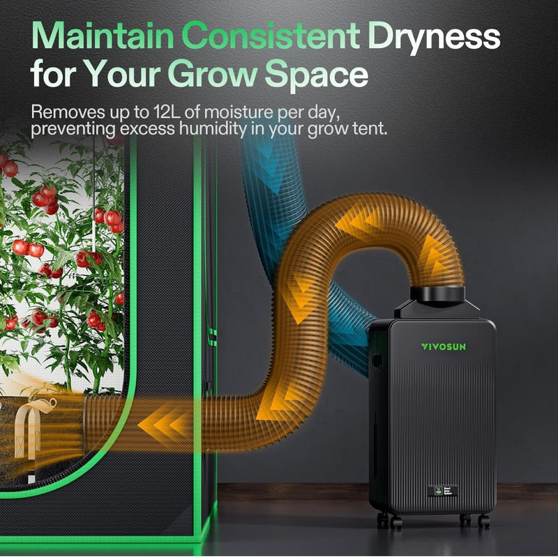 Vivosun Aerodrain D12 Dehumidifier