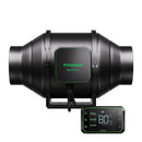 Vivosun Aerozesh S4 Inline Fan 4″ With E42A Temp & Humidity Wifi Controller