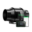 Vivosun Aerozesh S6 Inline Fan 6″ With E42A Temp & Humidity Wifi Controller