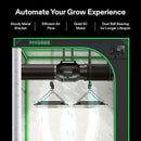 Vivosun Aerozesh S6 Inline Fan 6″ With E42A Temp & Humidity Wifi Controller