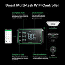 Vivosun Aerozesh S6 Inline Fan 6″ With E42A Temp & Humidity Wifi Controller