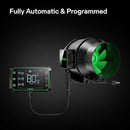 Vivosun Aerozesh S6 Inline Fan 6″ With E42A Temp & Humidity Wifi Controller