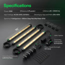 Vivosun Lumaray Side Lights 4 Bar, Full Spectrum LED Light