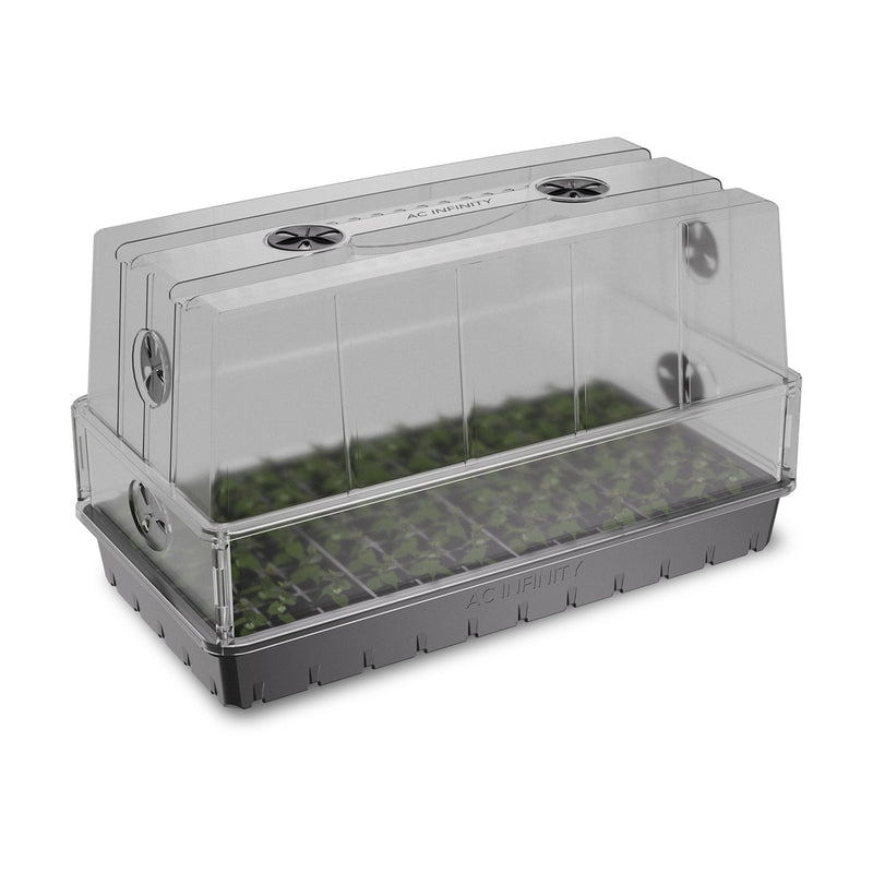 AC Infinity Humidity Dome XL, Propagation Kit, 6x12 Cell Tray with Height Extension