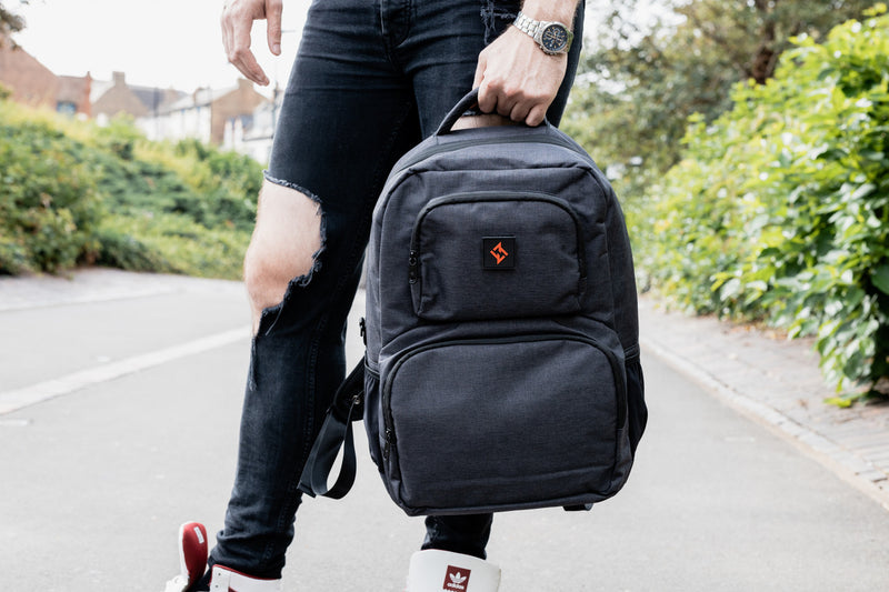 Zero Carlo Backpack - Charcoal Black