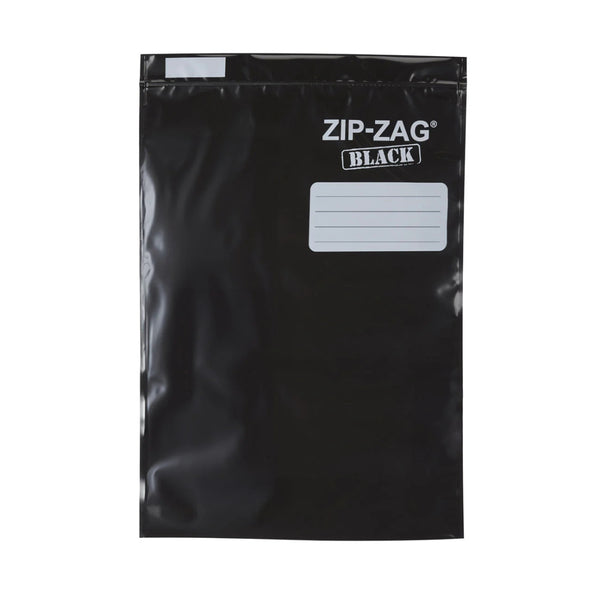 Zip-Zag Black Storage Bag 1LB/500g - 10 pack