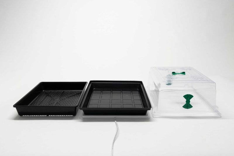 Heat N Grow Propagation Set 3 Part Lid Lattice Catchment