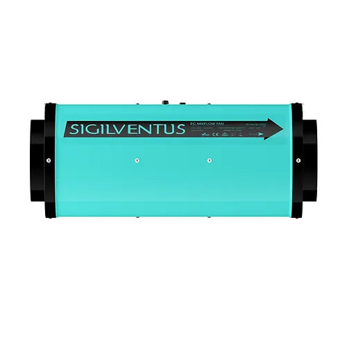 Sigilventus EC Silenced Fan With Speed Controller - 200mm (8")