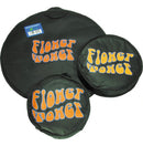 Left Coast - Flower Tower Closed U Shaped Zipper Opening (24" 8 Rack) Or (30" 6 Rack)