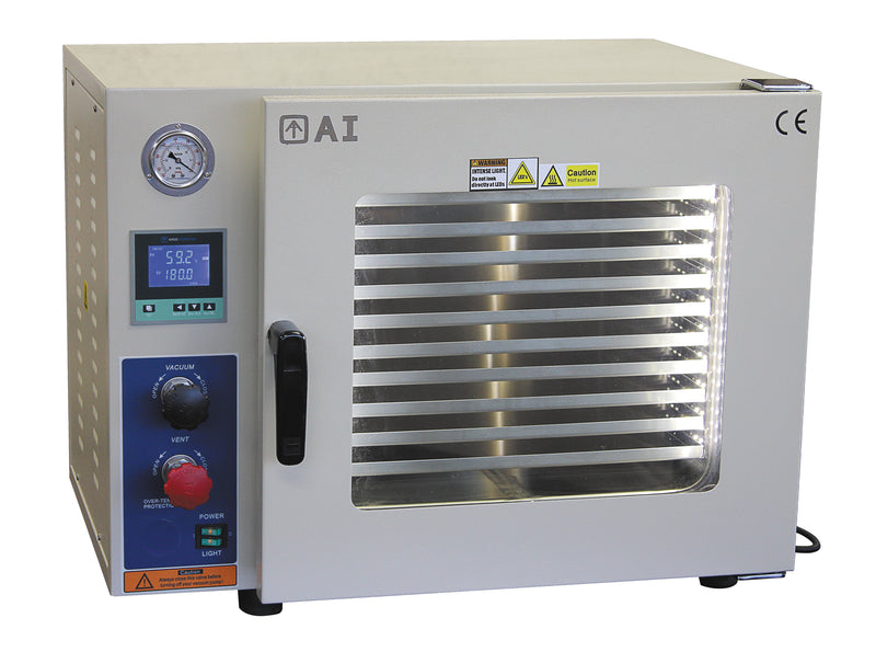 220 V 53 L Vacuum Oven 5 Sided Heat, SST Tubing/Valves