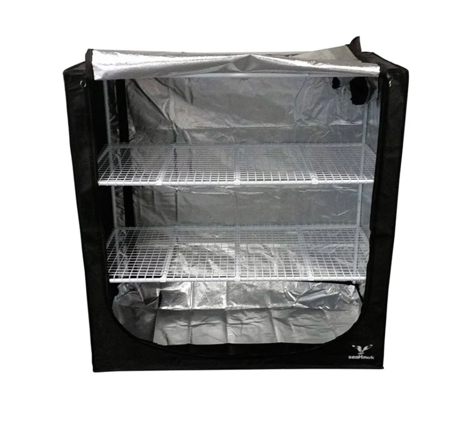 Sea-Hawk Propagation Clone Tent Inc Racks (1.2 X 0.6 X 1.2m)