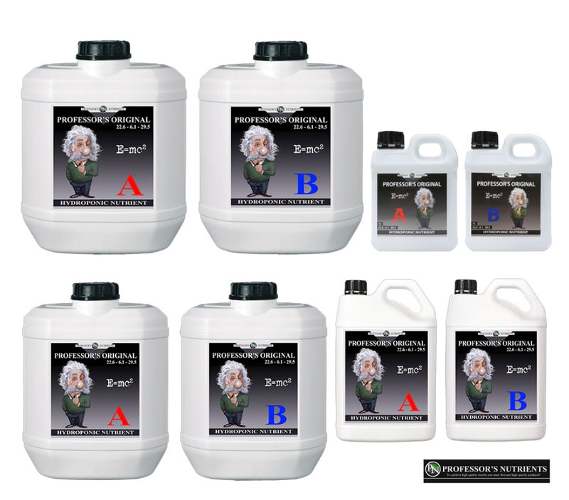 Professor's Original Nutrient Set (1L, 2.5L, 5L, 10L or 20L)