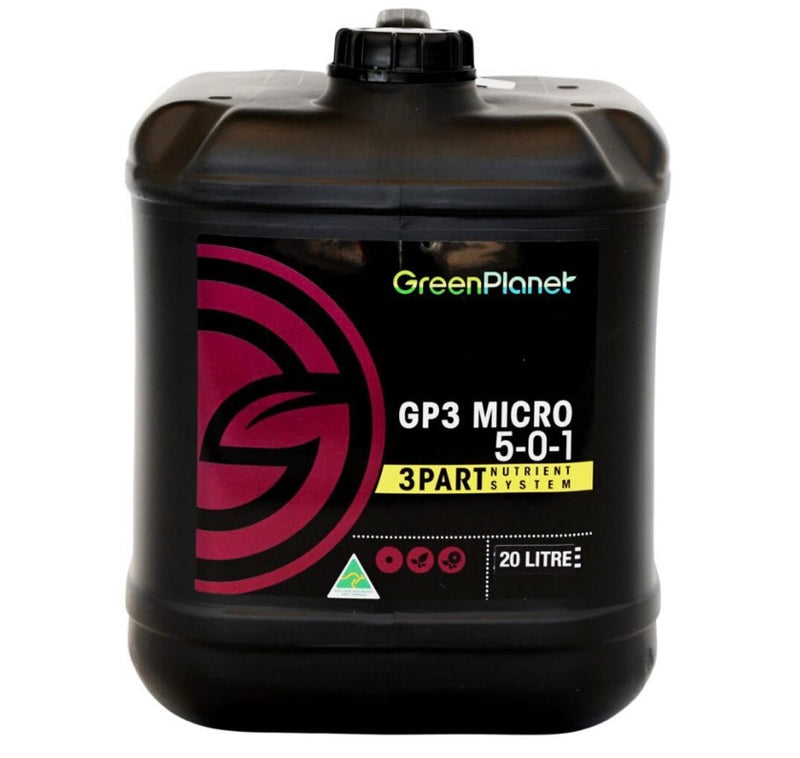 Green Planet - GP3 Micro (1L, 5L, or 20L)