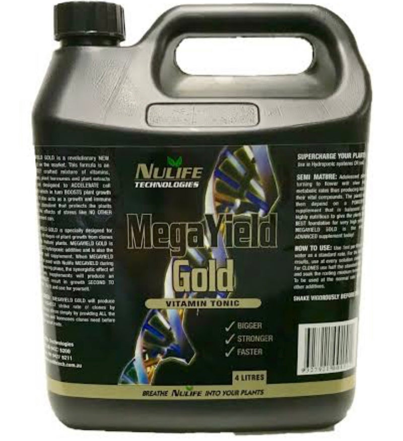 Nulife MegaYield Gold 1, 4 or 20L