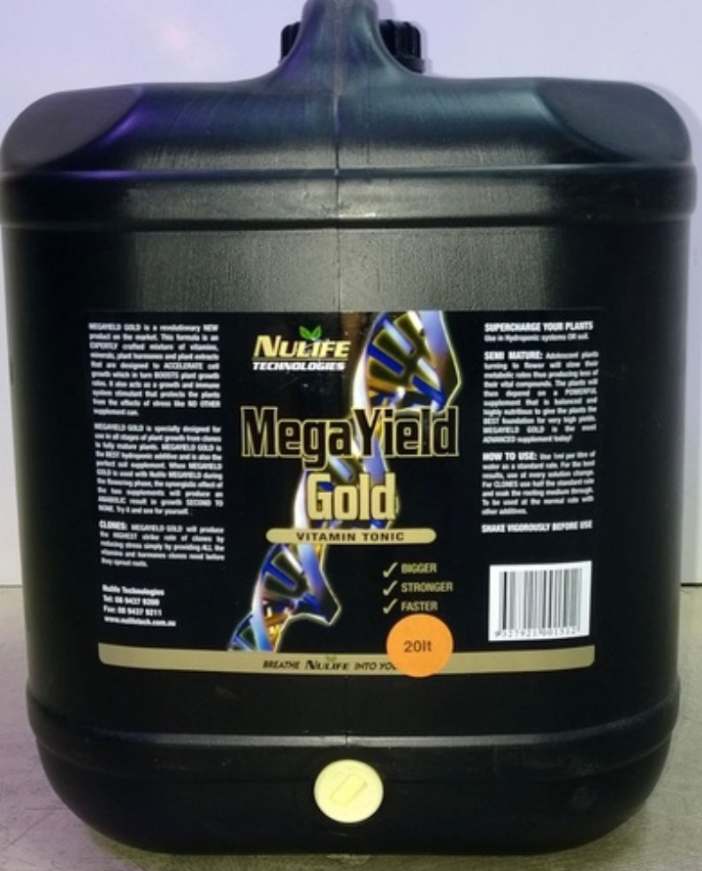 Nulife MegaYield Gold 1, 4 or 20L