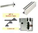 Jupiter 2 Light Rail 2m For 1-3 Lamps On X Bar - Kit- 2 (Delay)