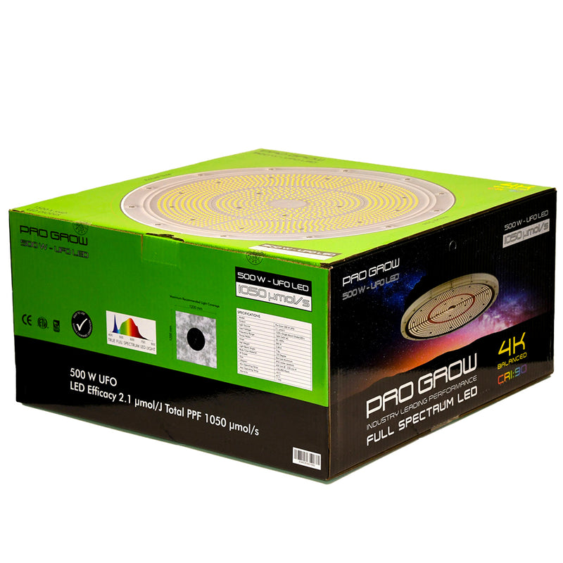 Pro Grow UFO LED Full Spectrum Grow Light (100W, 200W, 300W Or 500W)