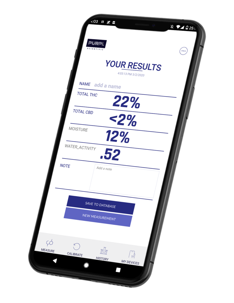 Purpl Pro Scientific Potency Tester