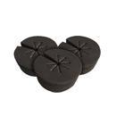 Stealth Clone Collars - Black - 24 Pack