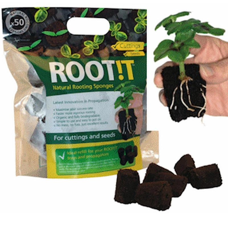 Root It Rootit - Natural Rooting Sponges (50 Refill Bag)